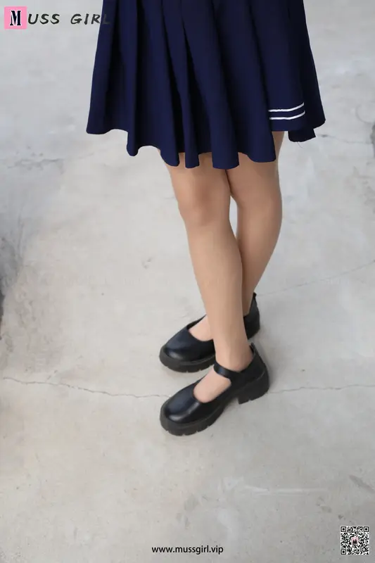 [MussGirl慕丝女郎] NO.214 楼梯JK制服肉丝 - 慕丝女lang